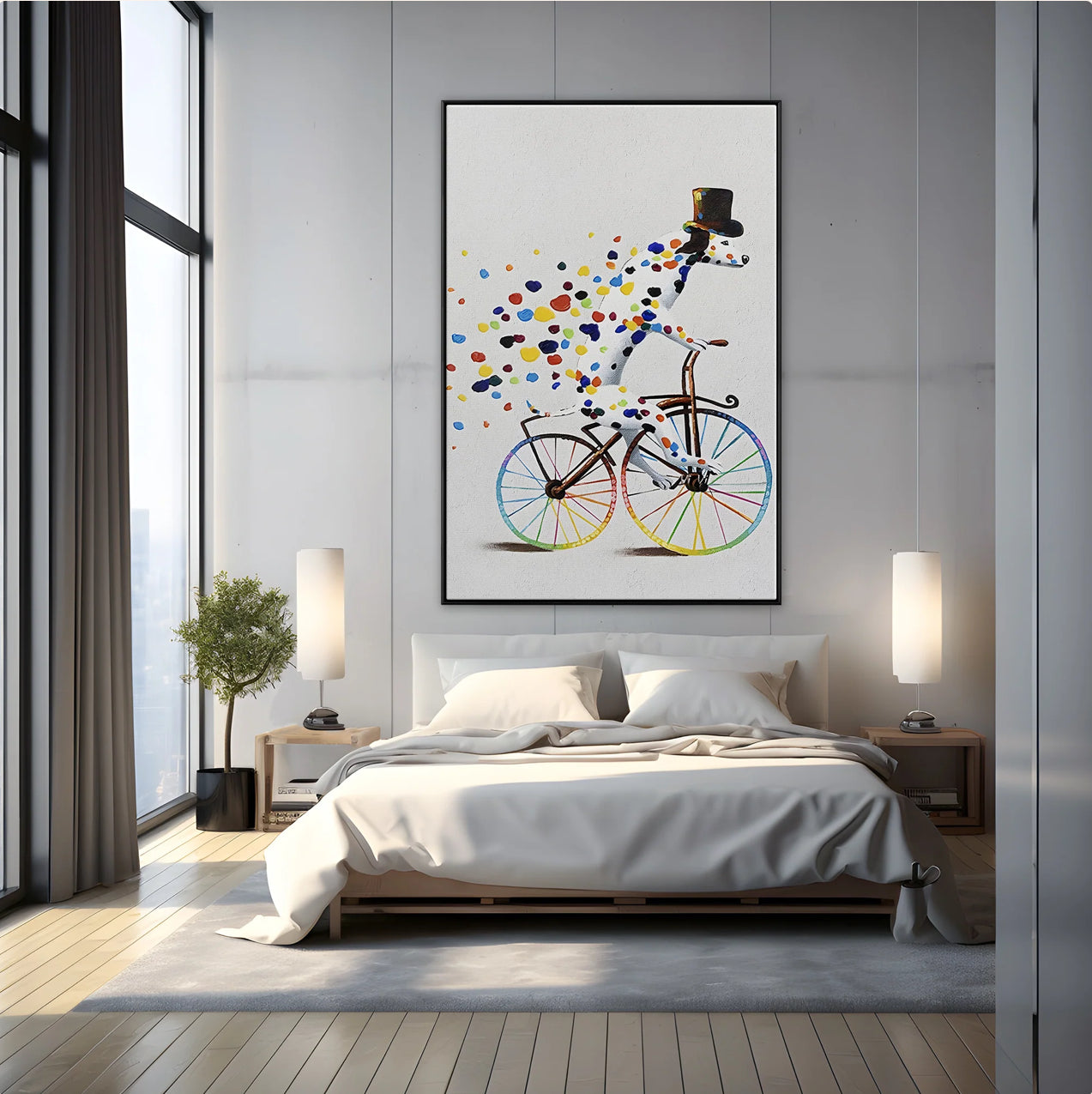 The Cycling Dalmatian