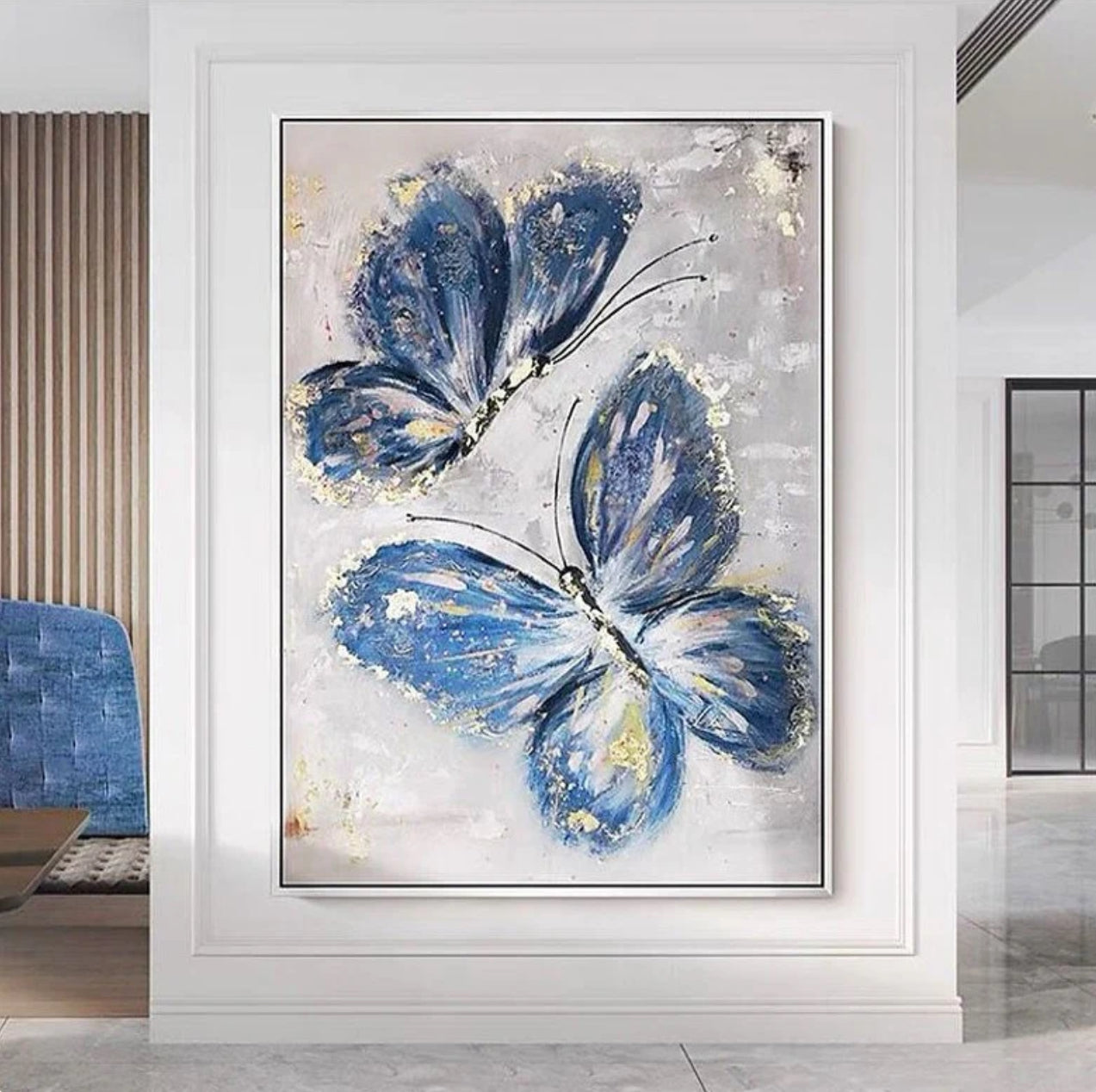 Blue Butterflies