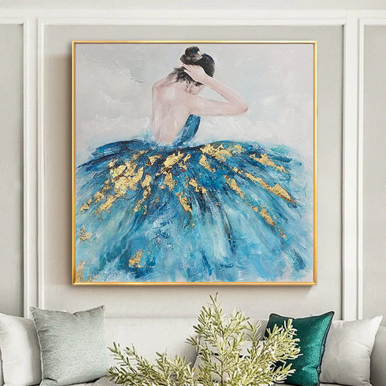 Ballerina in Blue