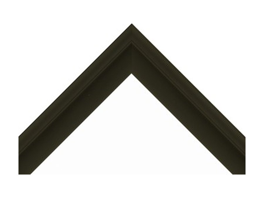 Black floating frame corner sample