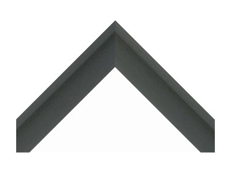 Dark grey floating frame corner sample