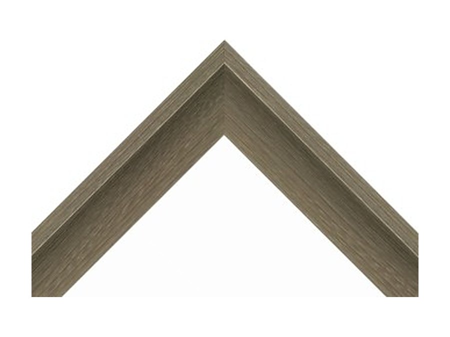 Walnut floating frame corner sample