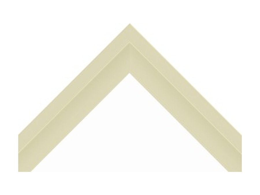 White floating frame corner sample